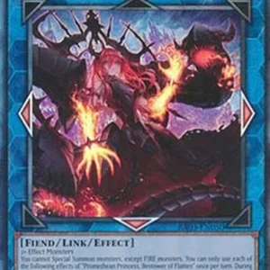 Yu-Gi-Oh! RA03 Promethean Princess, Bestower of Flames (V.6 - Ultimate Rare