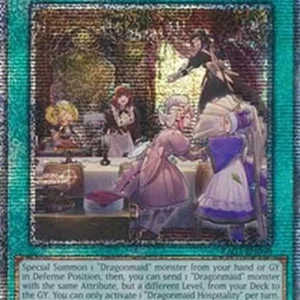 Yu-Gi-Oh! RA03 Dragonmaid Hospitality (V.5 - Quarter Century Secret Rare)