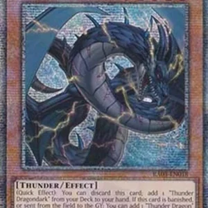 Yu-Gi-Oh! RA03 Thunder Dragondark (V.5 - Quarter Century Secret Rare)