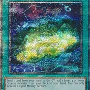 Yu-Gi-Oh! RA03 Cynet Mining (V.5 - Quarter Century Secret Rare)
