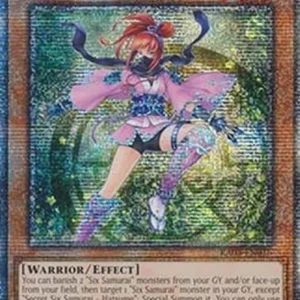 Yu-Gi-Oh! RA03 Secret Six Samurai - Hatsume (V.5 - Quarter Century Secret R
