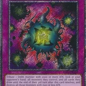 Yu-Gi-Oh! RA03 Deck Devastation Virus (V.1 - Platinum Secret Rare)