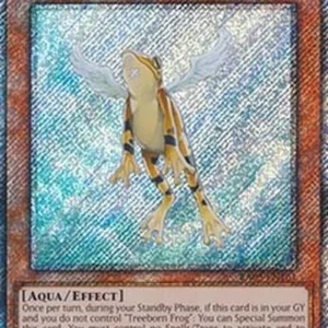 Yu-Gi-Oh! RA03 Treeborn Frog (V.1 - Platinum Secret Rare)