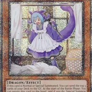 Yu-Gi-Oh! RA03 Laundry Dragonmaid (V.5 - Quarter Century Secret Rare)