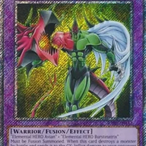 Yu-Gi-Oh! RA03 Elemental HERO Flame Wingman (V.1 - Platinum Secret Rare)