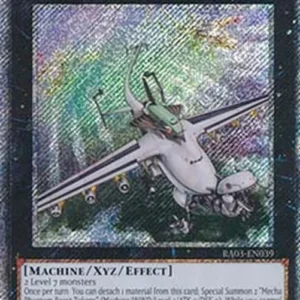 Yu-Gi-Oh! RA03 Mecha Phantom Beast Dracossack (V.4 - Platinum Secret Rare)