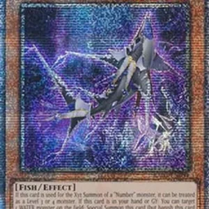 Yu-Gi-Oh! RA03 Crystal Shark (V.5 - Quarter Century Secret Rare)