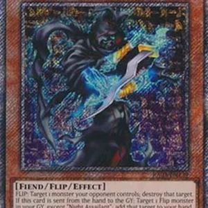 Yu-Gi-Oh! RA03 Night Assailant (V.1 - Platinum Secret Rare)