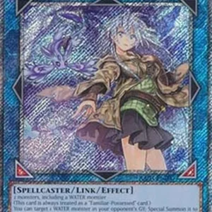 Yu-Gi-Oh! RA03 Eria the Water Charmer, Gentle (V.4 - Platinum Secret Rare)