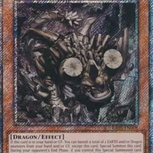 Yu-Gi-Oh! RA03 Redox, Dragon Ruler of Boulders (V.4 - Platinum Secret Rare)