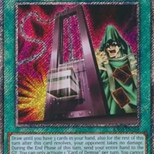 Yu-Gi-Oh! RA03 Card of Demise (V.1 - Platinum Secret Rare)