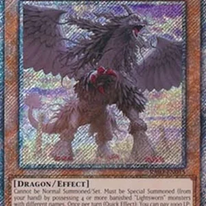 Yu-Gi-Oh! RA03 Punishment Dragon (V.4 - Platinum Secret Rare)