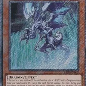 Yu-Gi-Oh! RA03 Tidal, Dragon Ruler of Waterfalls (V.4 - Platinum Secret Rar