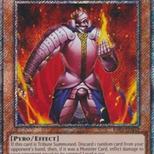 Yu-Gi-Oh! RA03 Thestalos the Firestorm Monarch (V.1 - Platinum Secret Rare)