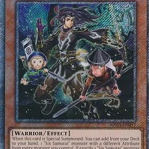Yu-Gi-Oh! RA03 Secret Six Samurai - Kizaru (V.4 - Platinum Secret Rare)