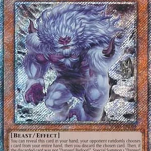 Yu-Gi-Oh! RA03 Danger! Bigfoot! (V.8 - Platinum Secret Rare)