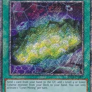 Yu-Gi-Oh! RA03 Cynet Mining (V.4 - Platinum Secret Rare)