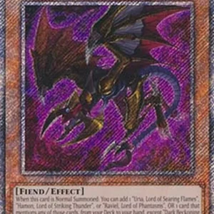 Yu-Gi-Oh! RA03 Dark Beckoning Beast (V.4 - Platinum Secret Rare)
