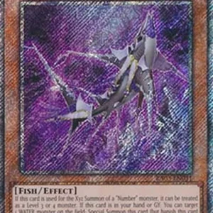 Yu-Gi-Oh! RA03 Crystal Shark (V.4 - Platinum Secret Rare)