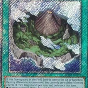 Yu-Gi-Oh! RA03 Fire King Island (V.4 - Platinum Secret Rare)
