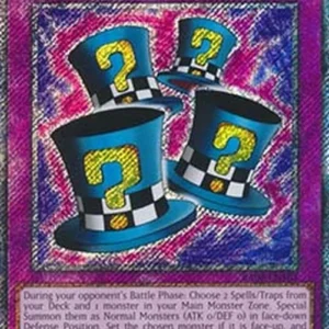 Yu-Gi-Oh! RA03 Magical Hats (V.1 - Platinum Secret Rare)