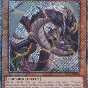 Yu-Gi-Oh! RA03 Thunder Dragondark (V.4 - Platinum Secret Rare)