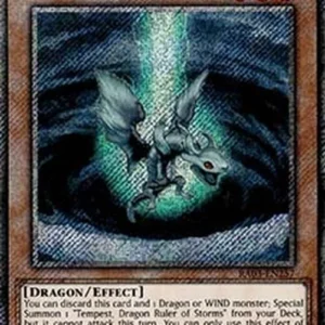 Yu-Gi-Oh! RA03 Lightning, Dragon Ruler of Drafts (V.1 - Platinum Secret Rar