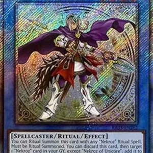 Yu-Gi-Oh! RA03 Nekroz of Unicore (V.1 - Platinum Secret Rare)
