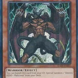 Yu-Gi-Oh! RA03 Destiny HERO - Malicious (V.3 - Secret Rare)
