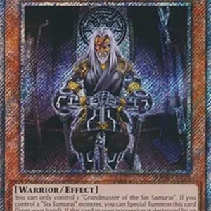 Yu-Gi-Oh! RA03 Grandmaster of the Six Samurai (V.1 - Platinum Secret Rare)