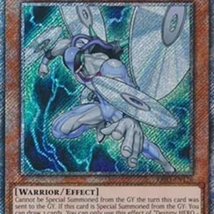 Yu-Gi-Oh! RA03 Destiny HERO - Disk Commander (V.1 - Platinum Secret Rare)