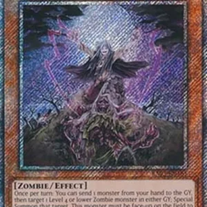 Yu-Gi-Oh! RA03 Zombie Master (V.1 - Platinum Secret Rare)