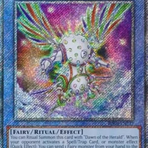 Yu-Gi-Oh! RA03 Herald of Perfection (V.1 - Platinum Secret Rare)