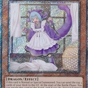 Yu-Gi-Oh! RA03 Laundry Dragonmaid (V.4 - Platinum Secret Rare)