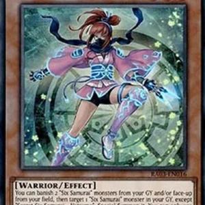 Yu-Gi-Oh! RA03 Secret Six Samurai - Hatsume (V.1 - Super Rare)