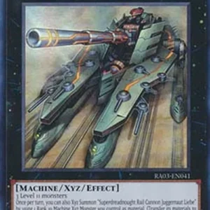 Yu-Gi-Oh! RA03 Superdreadnought Rail Cannon Juggernaut Liebe (V.1 - Super R