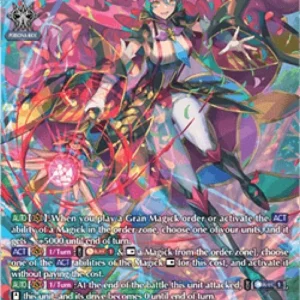 Cardfight!! Vanguard DZ-BT13 Great Magick Caster of Eternity, Berucrea [D-F