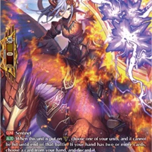 Cardfight!! Vanguard DZ-BT13 Dragritter, Amina [D-Format] (V.2 - Frame Rare
