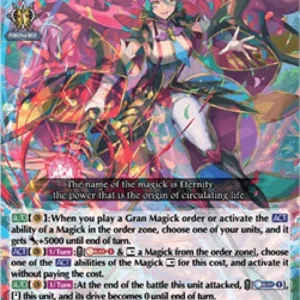 Cardfight!! Vanguard DZ-BT13 Great Magick Caster of Eternity, Berucrea [D-F