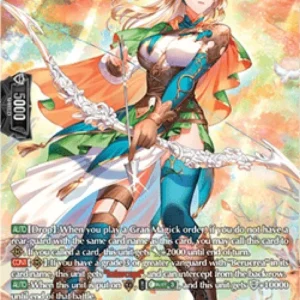 Cardfight!! Vanguard DZ-BT13 Treetop Bow Hunter, Treeta [D-Format] (V.3 - S