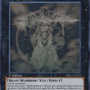 Yu-Gi-Oh! PRIO Bujinki Amaterasu (V.3 - Ghost Rare)
