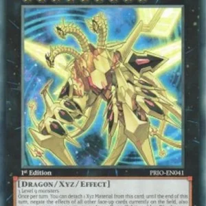 Yu-Gi-Oh! PRIO Number C107: Neo Galaxy-Eyes Tachyon Dragon (V.1 - Super Rar