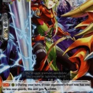 Cardfight!! Vanguard V-TD06 Thunderstorm Dragoon [V Format] (V.2 - Triple R