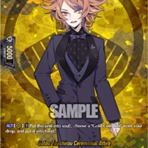 Cardfight!! Vanguard DZ-TB02 Gotou Toushirou Ceremonial Attire [D-Format] (