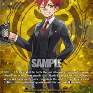 Cardfight!! Vanguard DZ-TB02 Aizen Kunitoshi Ceremonial Attire [D-Format] (