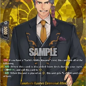 Cardfight!! Vanguard DZ-TB02 Yamabushi Kunihiro Ceremonial Attire [D-Format