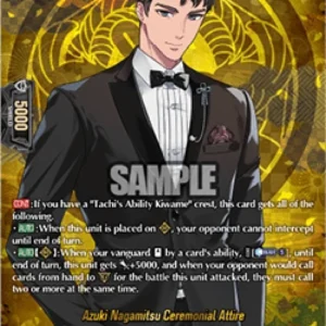 Cardfight!! Vanguard DZ-TB02 Azuki Nagamitsu Ceremonial Attire [D-Format] (