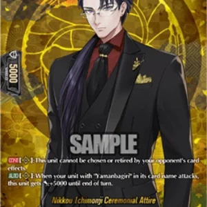 Cardfight!! Vanguard DZ-TB02 Nikkou Ichimonji Ceremonial Attire [D-Format]