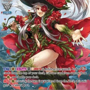 Cardfight!! Vanguard V-EB10 Peony Musketeer, Martina [V Format] (V.2 - Spec