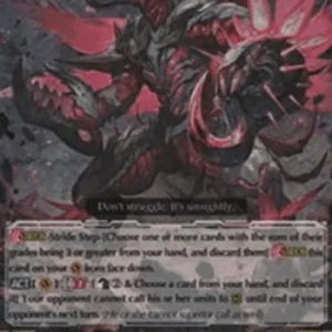 Cardfight!! Vanguard G-TCB02 Lawless Mutant Deity, Obtirandus [G Format] (V